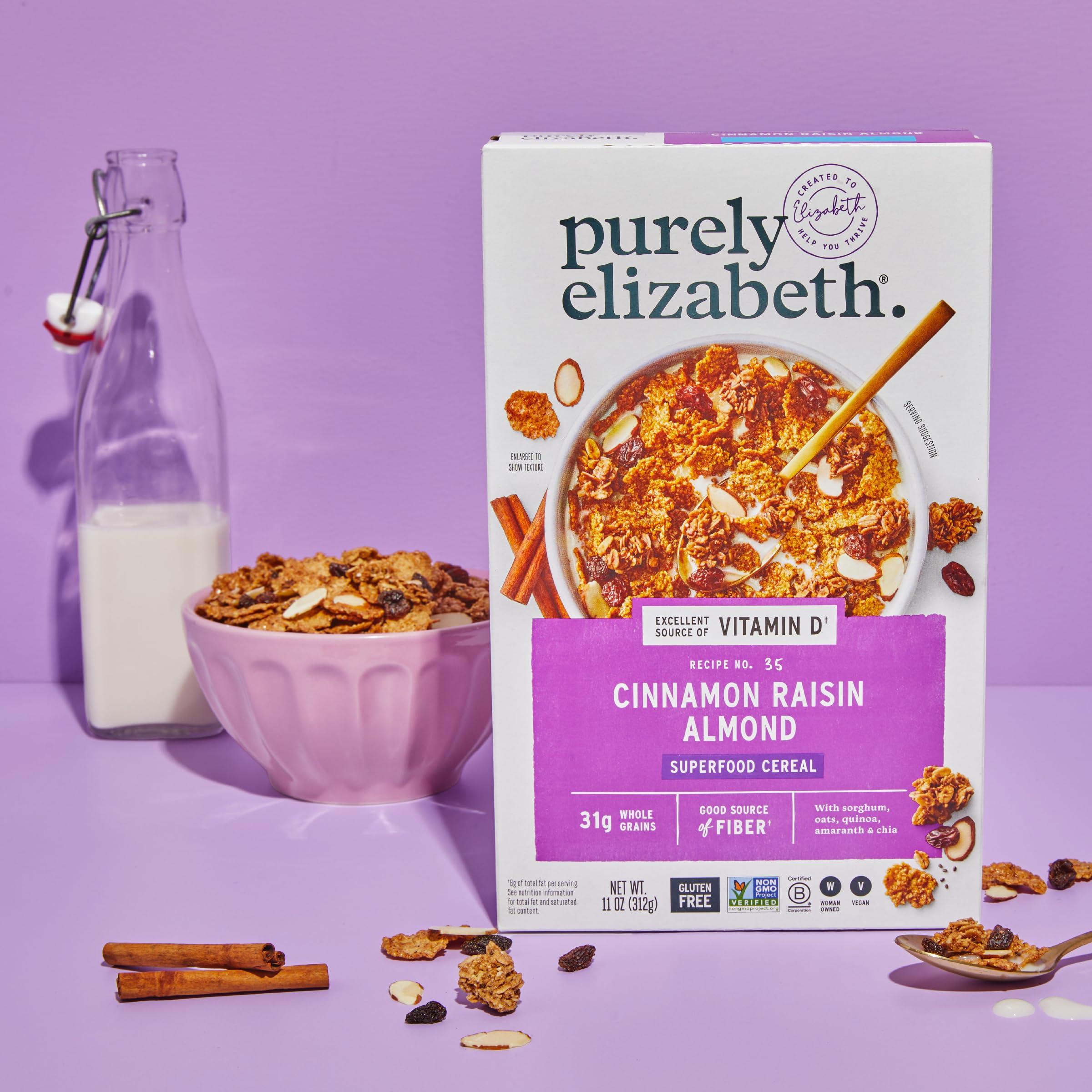 purely elizabeth. PURELY ELIZABETH Oatmeal Raisin Cereal, 11 OZ