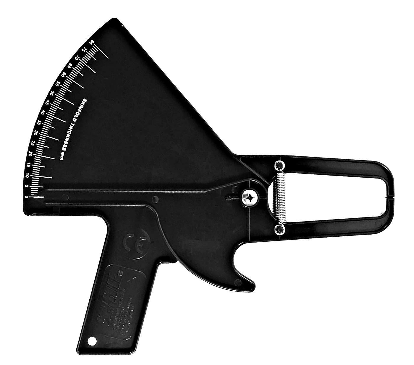 Slim Guide Slim Guide Skinfold Caliper with Body Fat Software and Multilingual Manual (Black)
