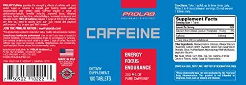 ProLab ProLab Caffeine Tablets 100 Count