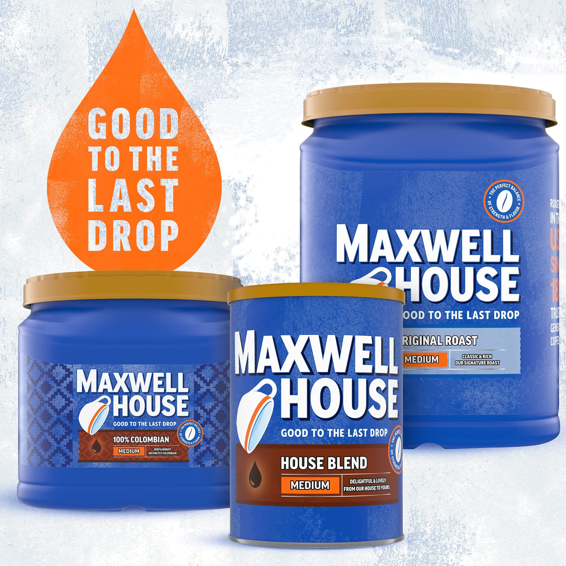 MAXWELL HOUSE Maxwell House Ground Coffee, House Blend, 10.5 Ounce