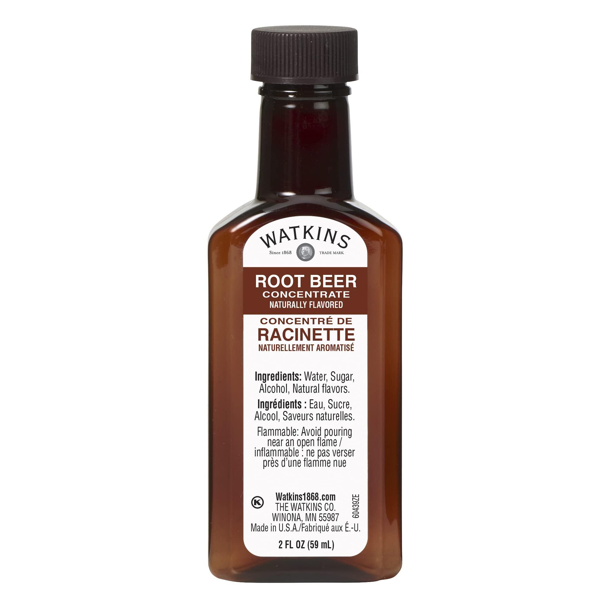 Watkins Watkins Root Beer Concentrate, 2 oz. Bottles, Pack of 6 (Packaging May Vary)