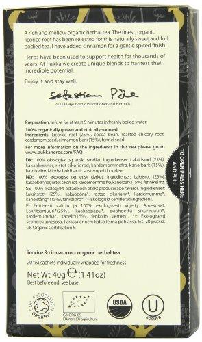 Pukka Herbal Teas Pukka Herbal Teas Licorice and Cinnamon - 20 Bags, 20 Count
