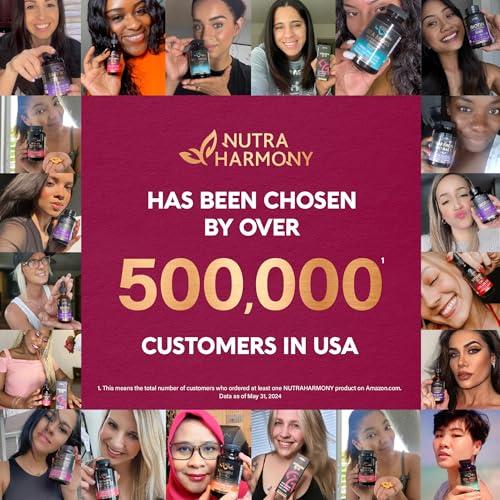 NUTRAHARMONY USDA Organic Vitamin B-Complex Liquid Spray 8-in-1 - B5 Pantothenic Acid | B12 Methylcobalamin | B1 Thiamine | B6 Pyridoxine | B7 Biotin | B9 Folic | B3 Niacinamide - Made in USA Supplement, 2fl oz