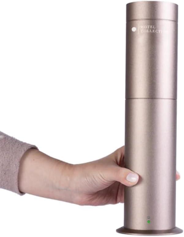 Hotel Collection Hotel Collection-Studio Pro Essential Oil Diffuser-600 sq ft Coverage-Cordless & Portable with Remote-Cold-Air Diffusion Technology-Air Freshener-Champagne-Works Exclusively with Pro Pod Bottles