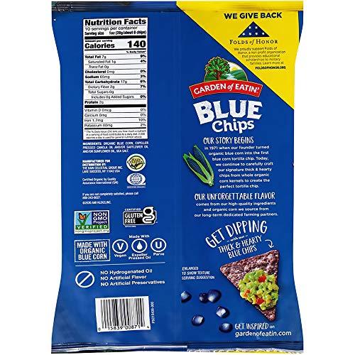 Garden of Eatin' Garden of Eatin' Tortilla Chips, Blues, 10 Oz