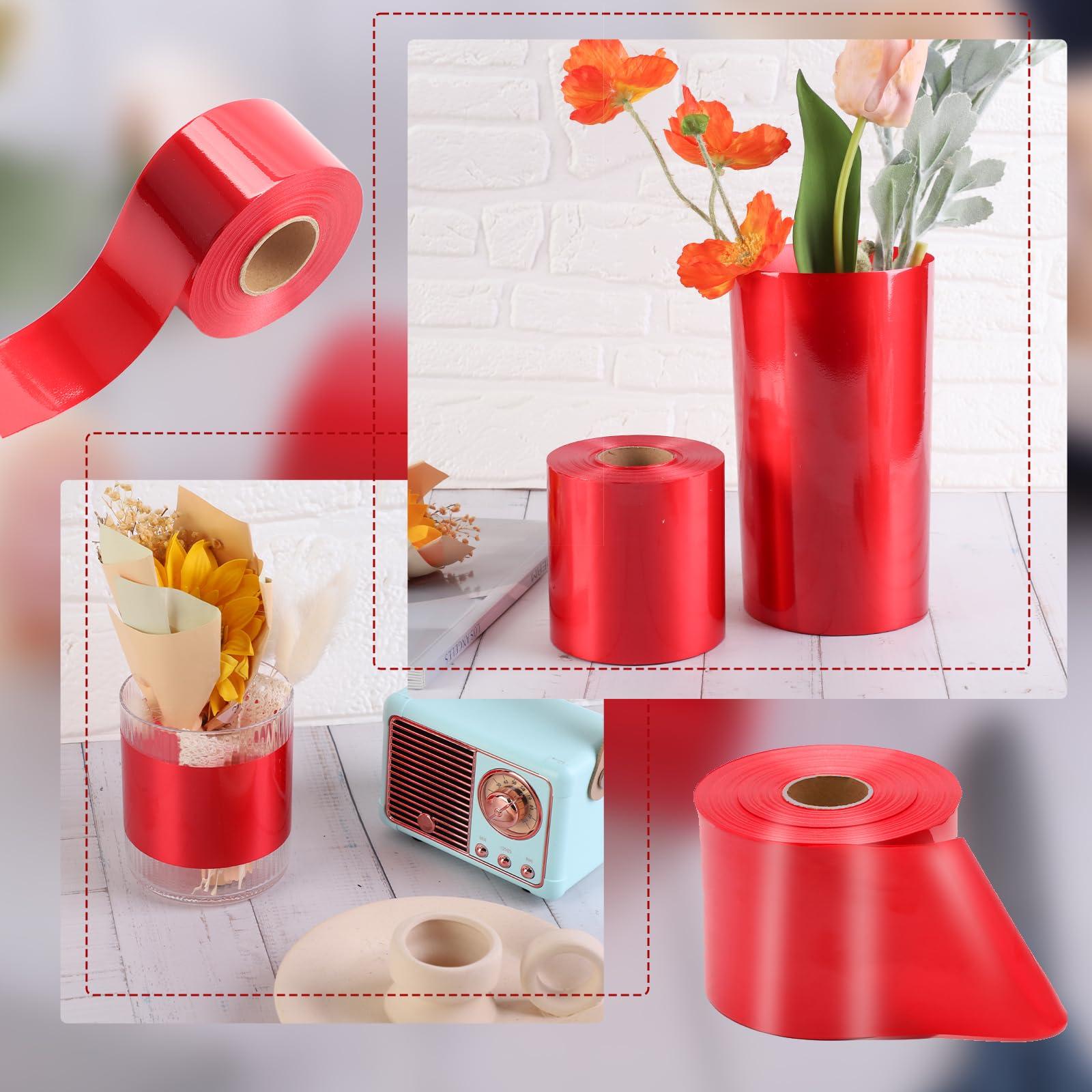 TIADYBOW 8inch x 100yards Waterproof Ribbon Poly Satin Ribbon Floral Craft Decoration Pattern for Gifts Package Wrapping,Bows, Wedding,Ribbon Easter Holiday Outdoor Decorating