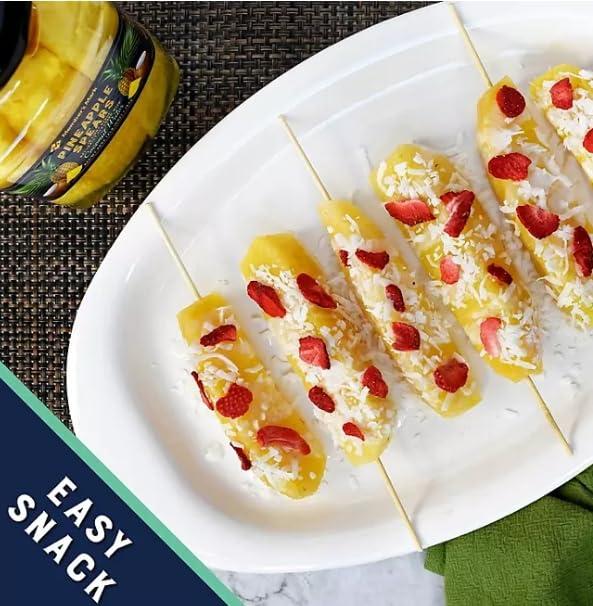 Member's Mark Member's Mark Pineapple Spears in Coconut Water (42 Ounce), 2.6 Pound (Pack of 1)