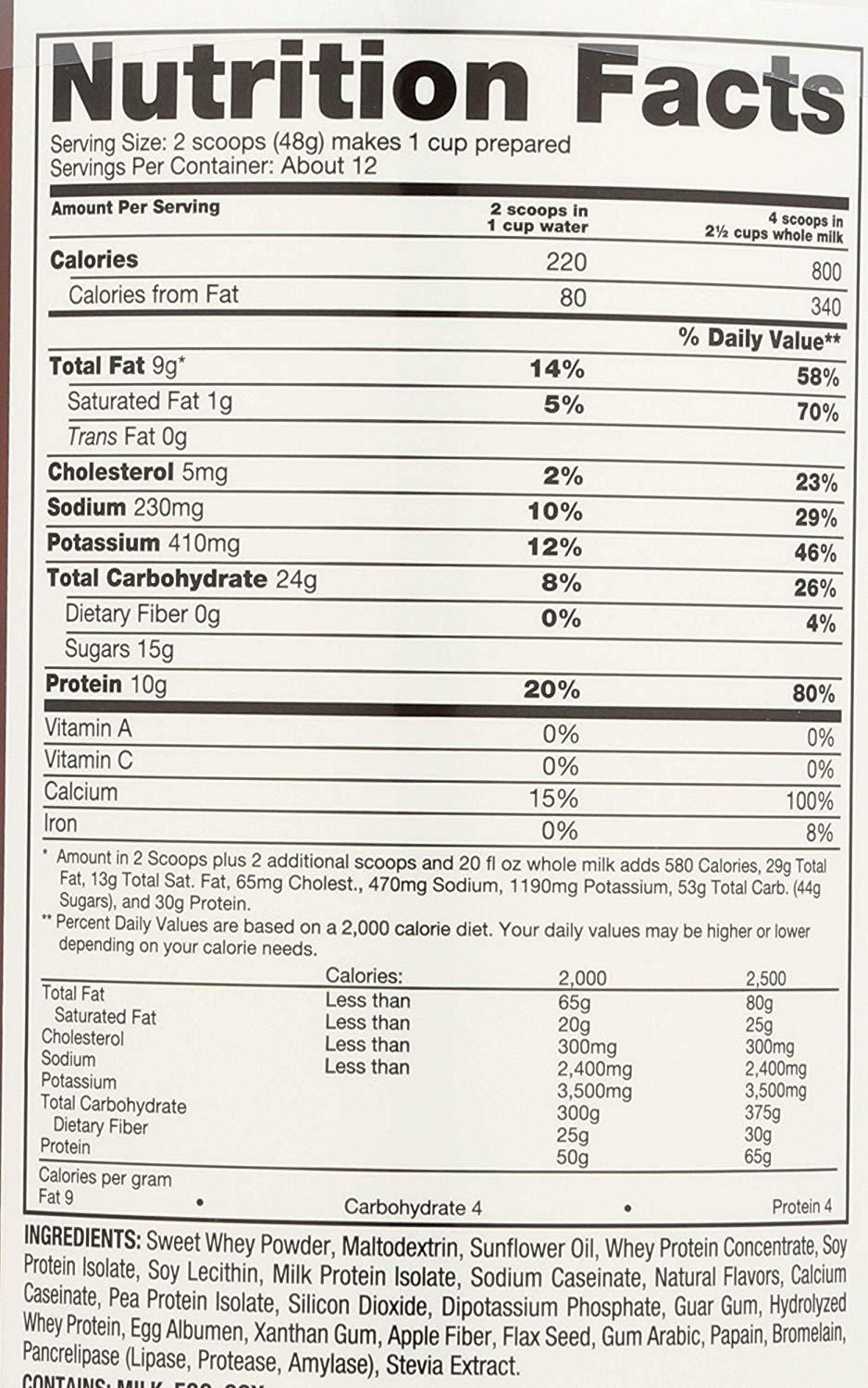 Naturade Naturade, Weight Gain Powder, 20.3 Ounce