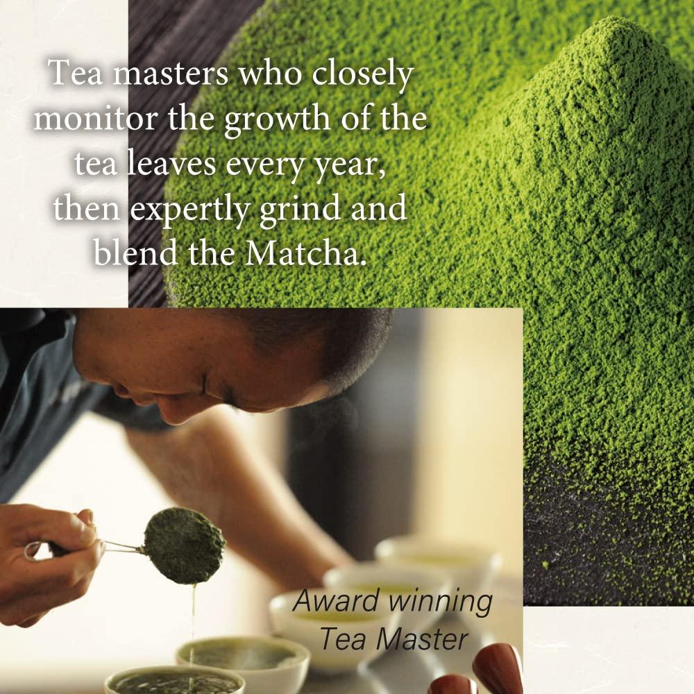 Japanese Tea KIMIKURA Ceremonial Matcha Green Tea Powder Kimikura Japan-wide Blend [30g/1oz tin] from JAPAN | Japanese Tea KIMIKURA