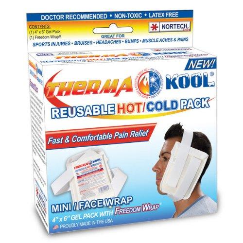 THERMA-KOOL® Therma-Kool Reusable Hot Cold Pack, Boxed Mini/FACE - 4" x 6" with Freedom Wrap - 6/Case