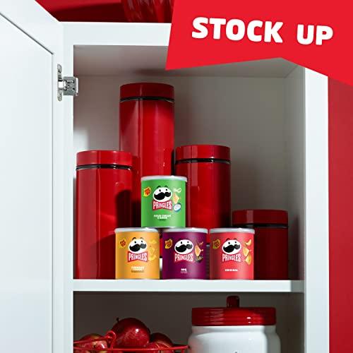 Pringles Pringles Potato Crisps Chips, Lunch Snacks, Office and Kids Snacks, Grab and Go Snack Packs, Variety Pack, 20.6oz Box (15 Cans)