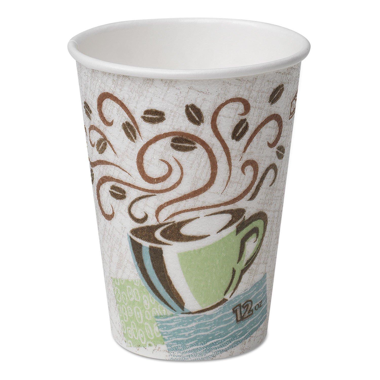 Dixie Dixie PerfecTouch Insulated Paper Hot Coffee Cups by GP Pro, 8 oz,50/pack