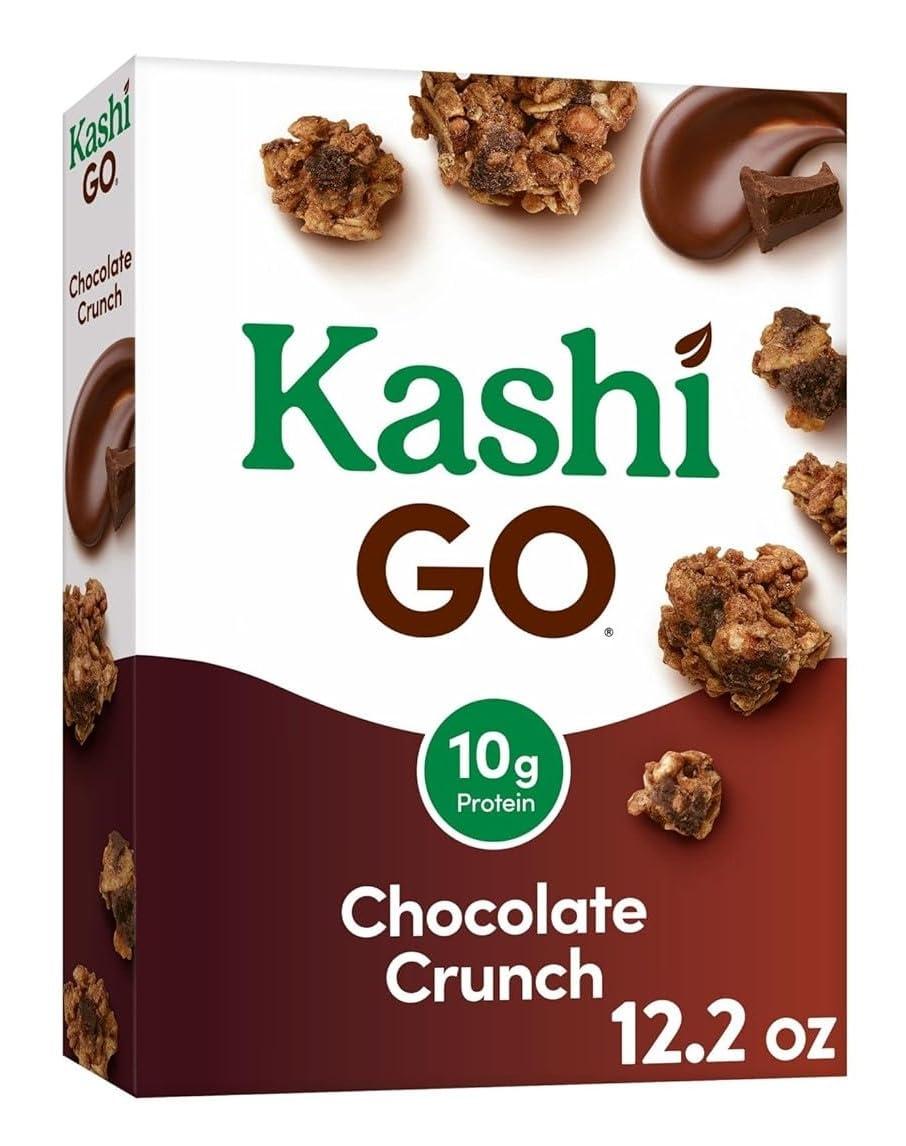 Generic Generic.Kashi.Go - Cold Breakfast Cereal - Vegan Protein - Chocolate Crunch - 12.2 Oz Box - Pack of 2