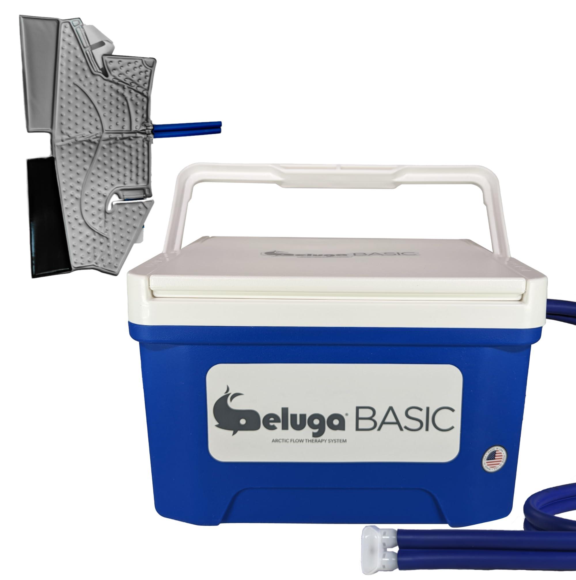 Beluga BelugaBASIC Arctic Flow Therapy System with Foot & Ankle Wrap | 12qt Cooling Reservoir | with ON/Off Switch