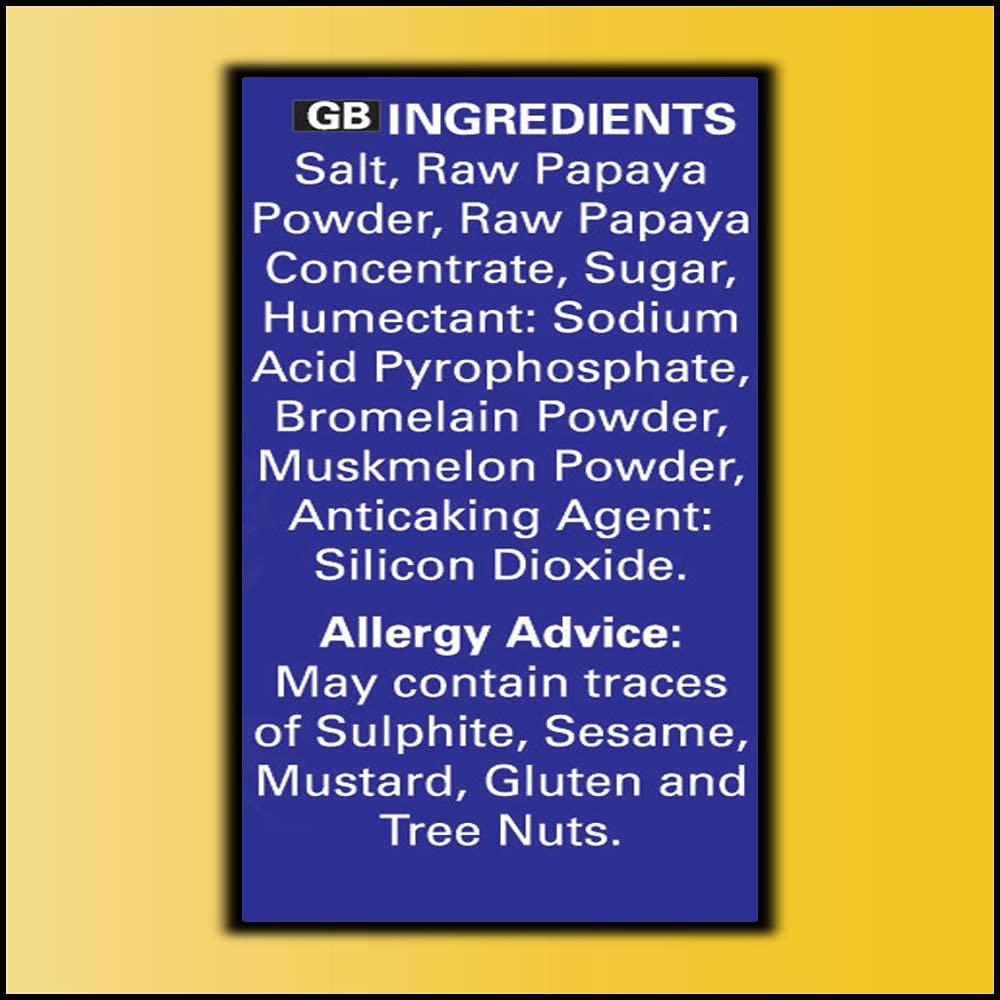 Shan Shan - Natural Meat Tenderizer Powder - Papaya Based Seasoning Mix, 1.4 oz (40g) (Pack of 3)