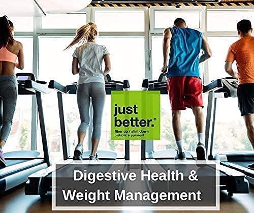 just better. Prebiotic Fiber Supplement for a Healthy Gut | Fiber Powder with Zero Grit Zero Taste and No Bloating or Gas | Feel Full Faster | Keto Non-GMO Gluten Free Vegan 50 Servings