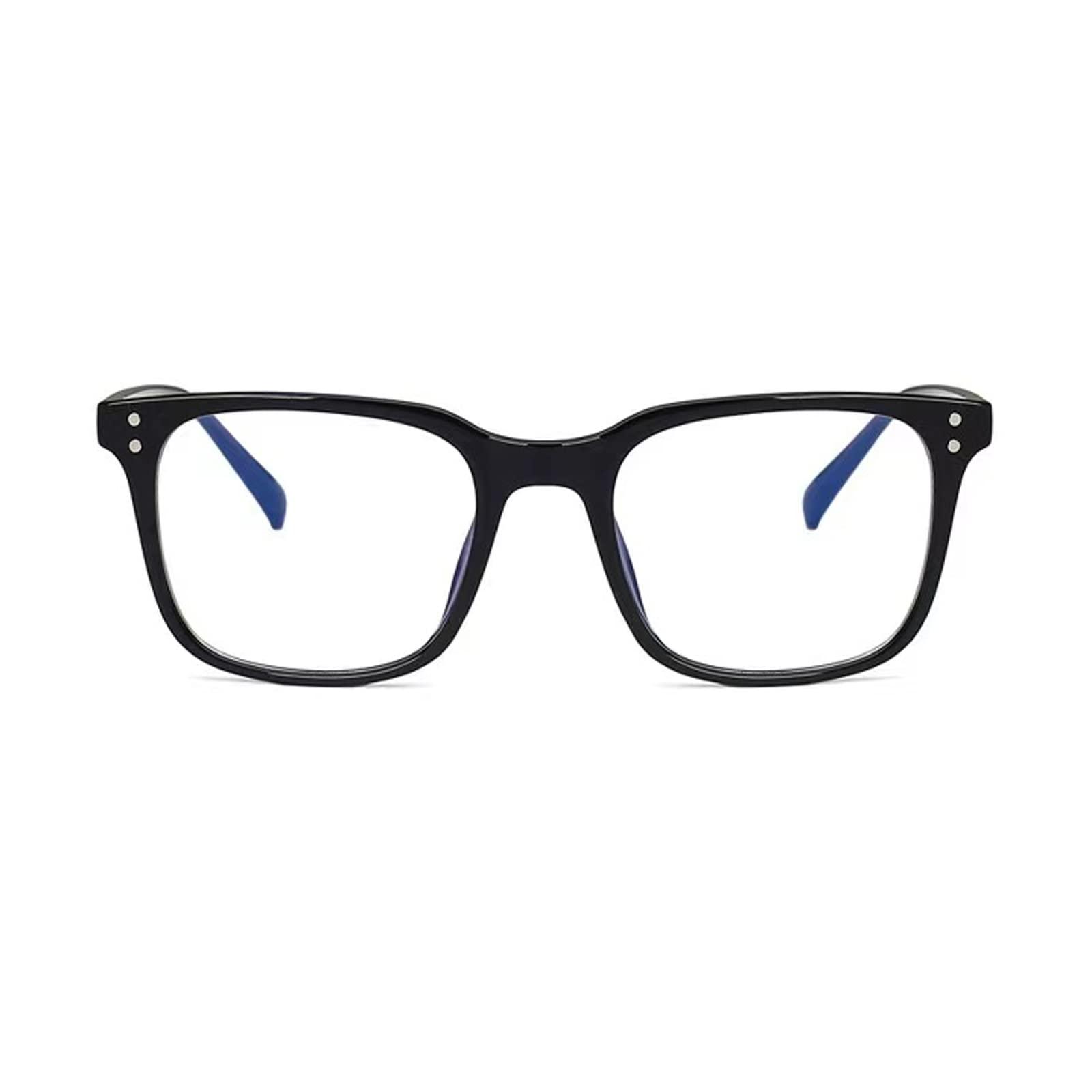 Jcerki Jcerki Myopia glasses -1.00 nearsighted Distance glasses Black Frame Unisex glasses