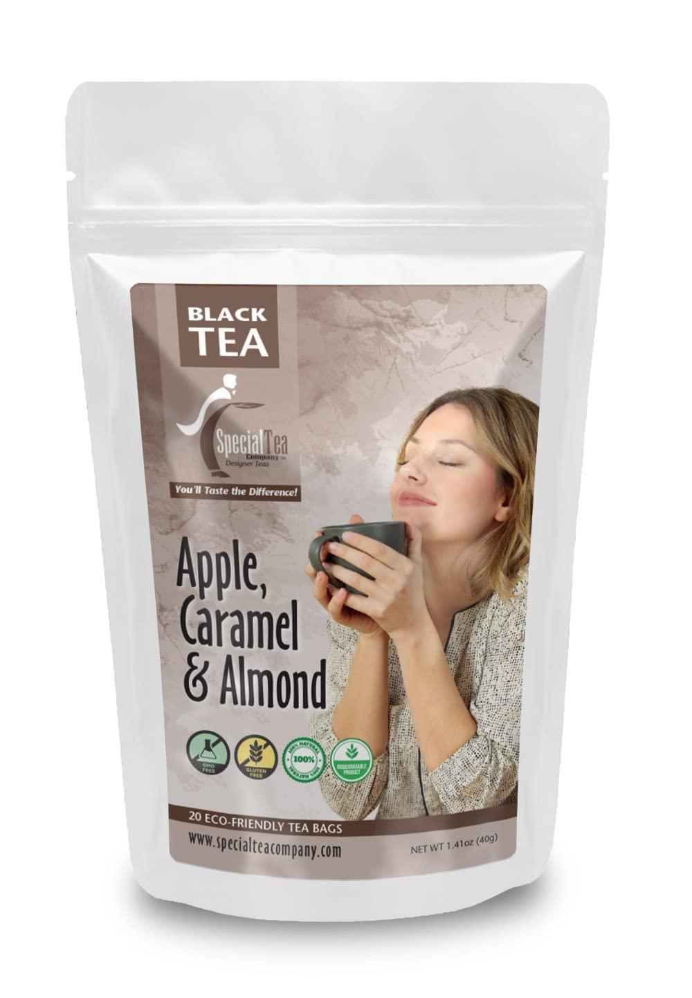 Special Tea Special Tea Apple Caramel & Almond Black Tea, 1.41 Ounce