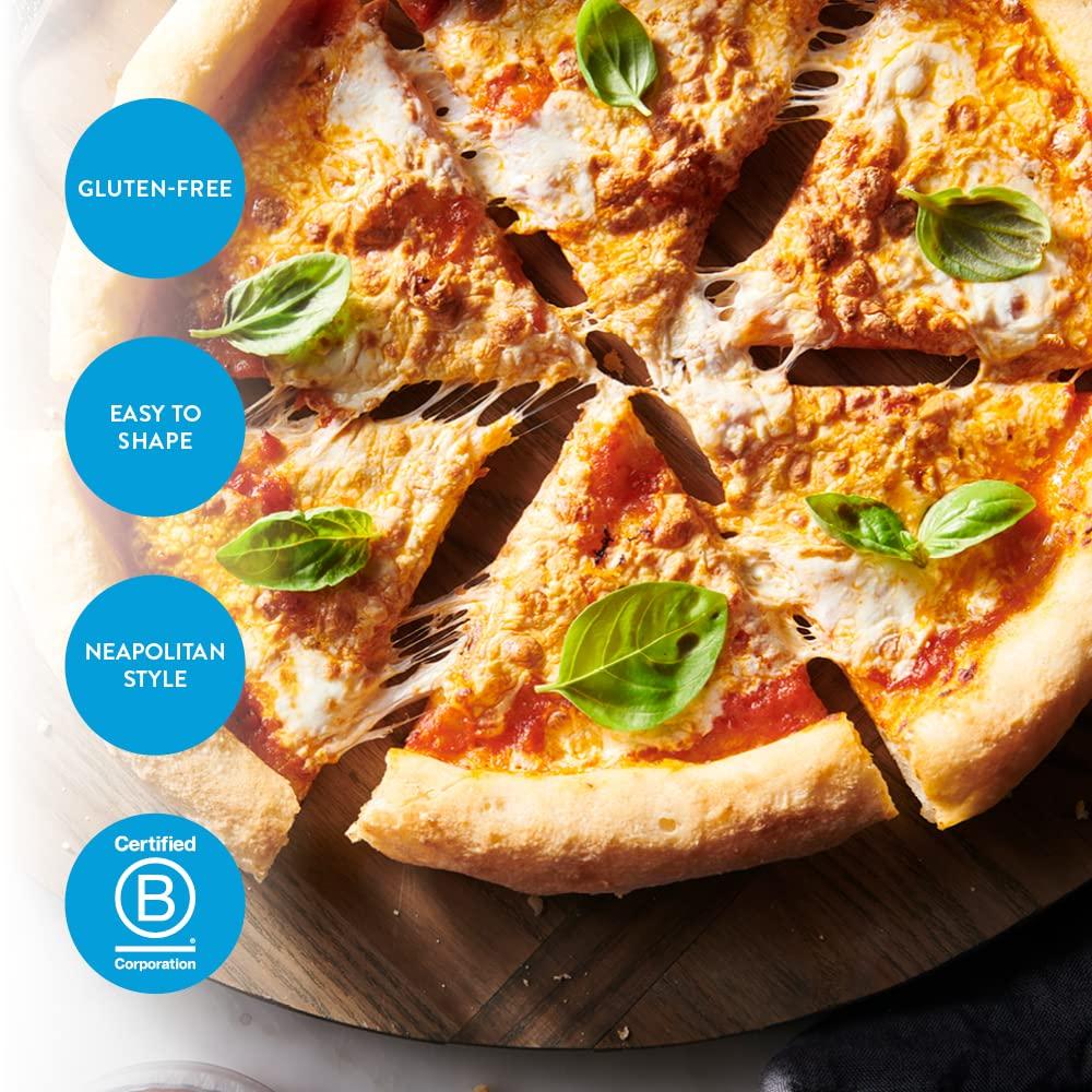 King Arthur King Arthur Gluten Free Pizza Flour: Crispy Neapolitan-Style Crust - 32 oz Box, Perfect for GF Baking, Celiac-Friendly, 00 Pizza Dough Mix