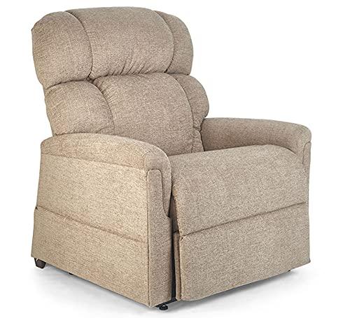Golden Technologies Golden Technologies Comforter Series PR-531-LAR Large PR531 375 lb. Weight Capacity 3 Position Power Lift Chair Recliner - Sandstorm Tan Fabric