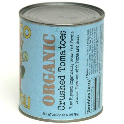 Bianco DiNapoli Bianco DiNapoli Organic Crushed Tomatoes 28 oz (Pack of 12)