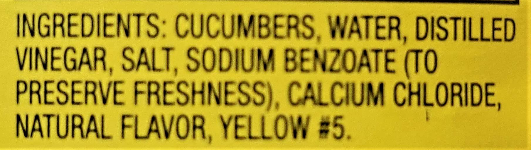 B& B&G San-Del Kosher Dill Pickles, 1 Gallon