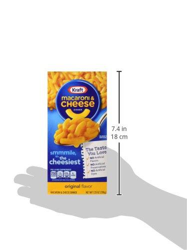 Kraft Mac & Cheese Kraft Original Macaroni & Cheese Dinner (7.25 oz Box) (Pack of 6)