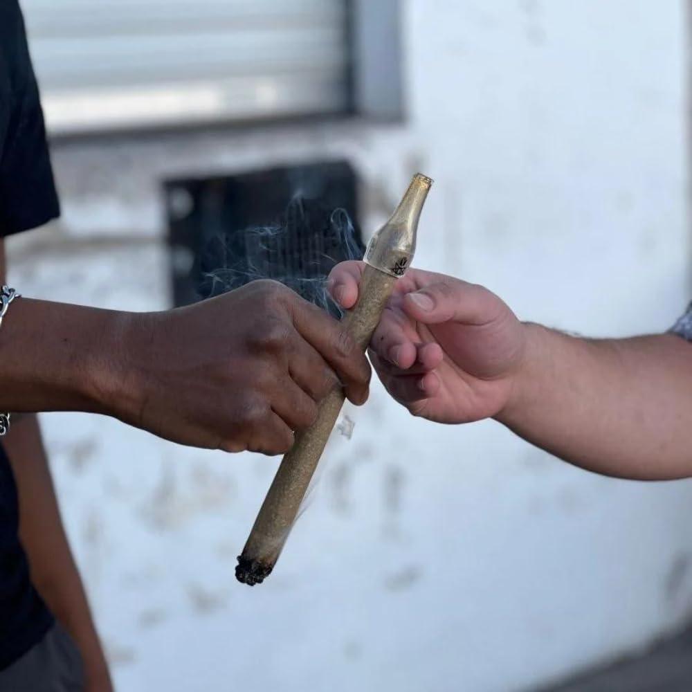 Purple Rose Supply Purple Rose Supply 1oz Cannagar Mold Packer Roller Kit - Custom Humidor - Includes Wraps, Metal Skewers, Premium Glass Tip, Packing Tool - Packs up to 42g - Ultimate Party Crowd Pleaser