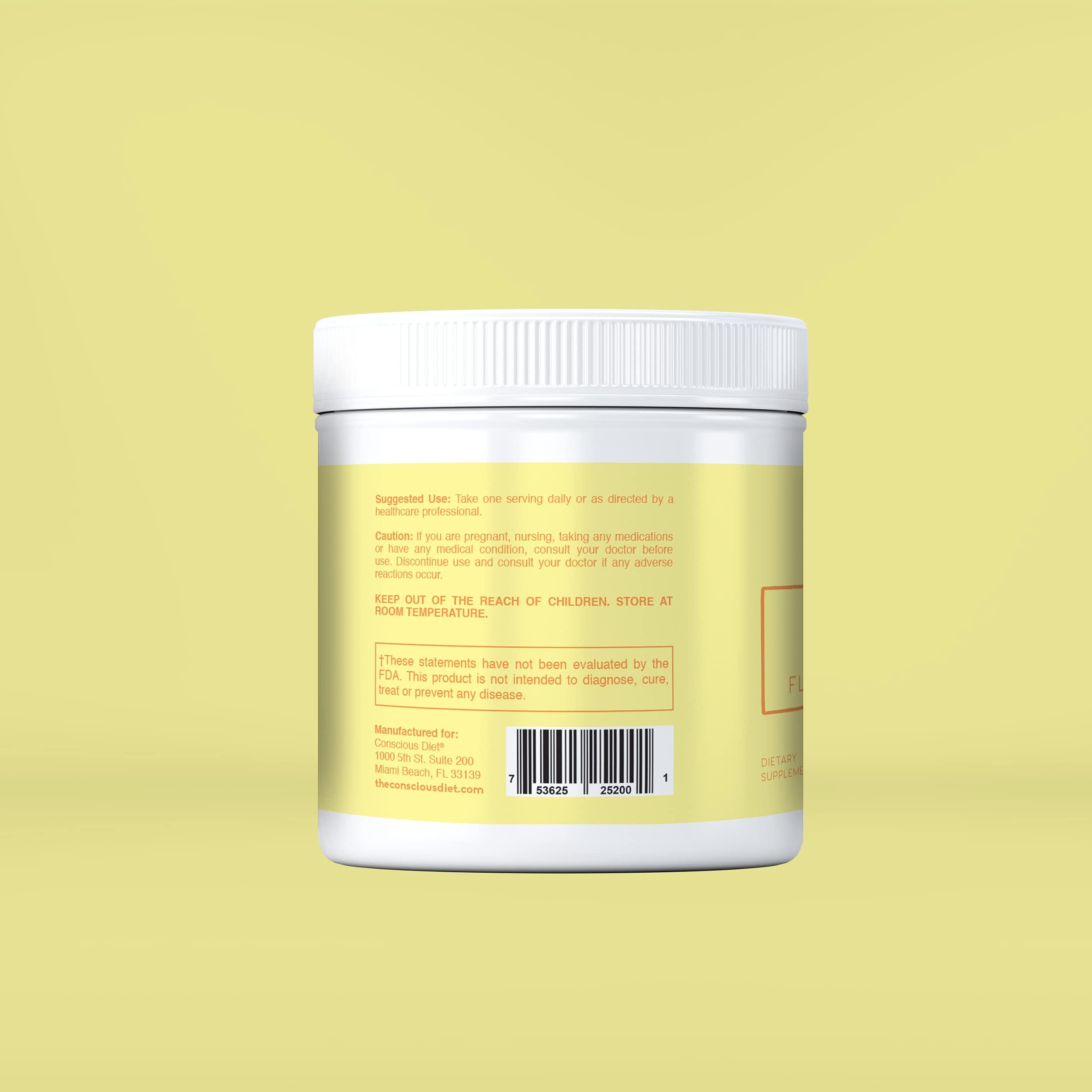 Conscious Diet Conscious Diet® Vitamin C Powder Sugar Free and Flavorless, Vegan, Gluten Free, Keto