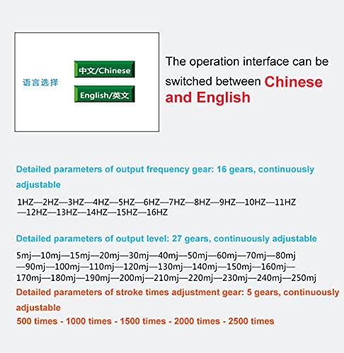 dh beauty dh beauty Professional Big Touching Screen V80B Electromagnetic Shock Wave Therapy Machine Pain Relief Body Relax Massager