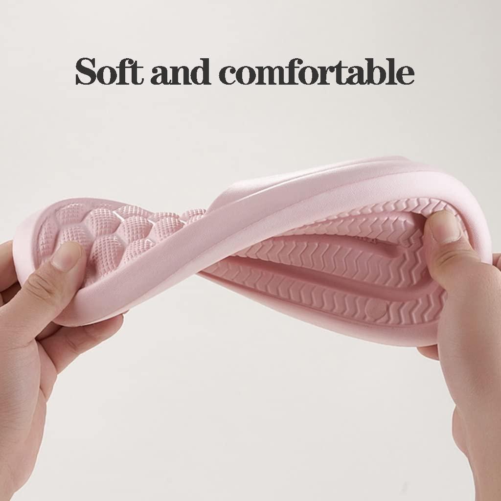 WIGSELBL Massage Slippers Reflexology Sandals For Men & Women Acupressure Foot Massage Slippers Acupuncture Acupoint Massage Sandals Shoes,Reflexology Health Shoes Bathroom Slippers ( Color : Black , Size : EU