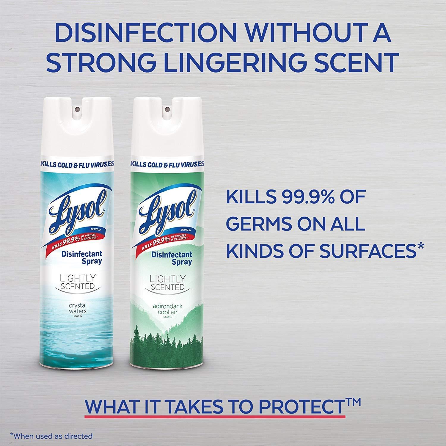 Lysol Lysol Disinfectant Spray, Lemon Breeze, 76oz (4X19oz)