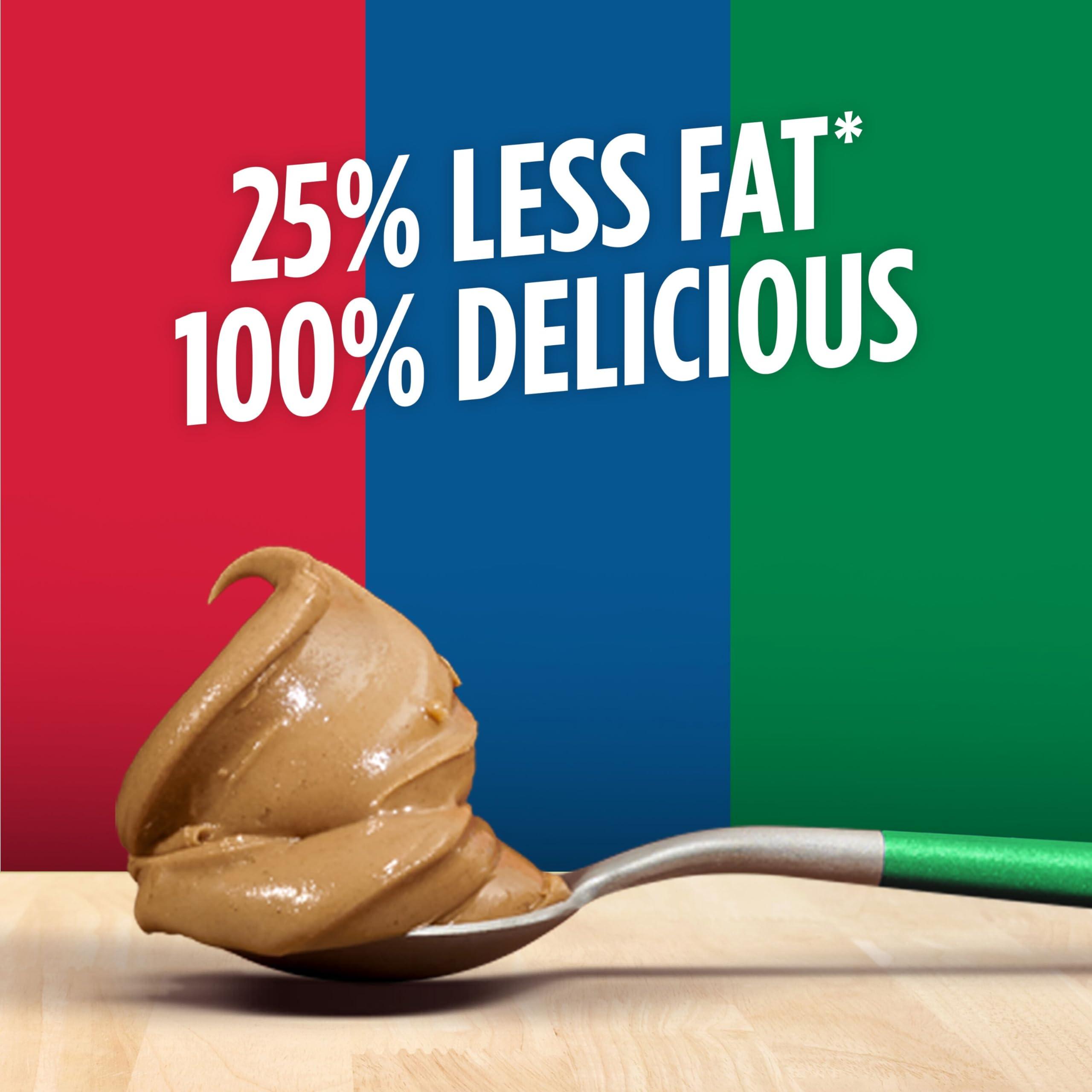 Jif Jif Reduced Fat Creamy Peanut Butter Spread, 40 Ounces, 60% Peanuts