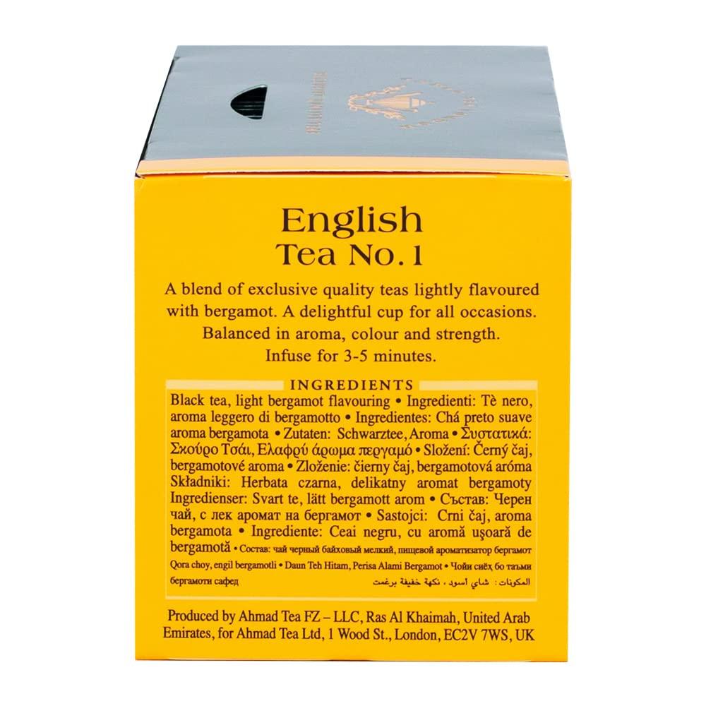 Ahmad Tea Ahmad Tea English Tea No.1, 20 count (Pack of 6)
