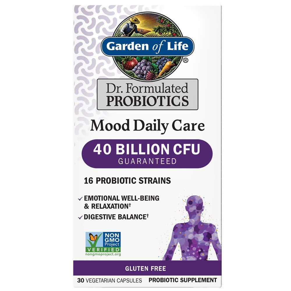 Garden of Life Garden of Life Mood Daily Care Probiotics, 30 Vegetarian Capsules