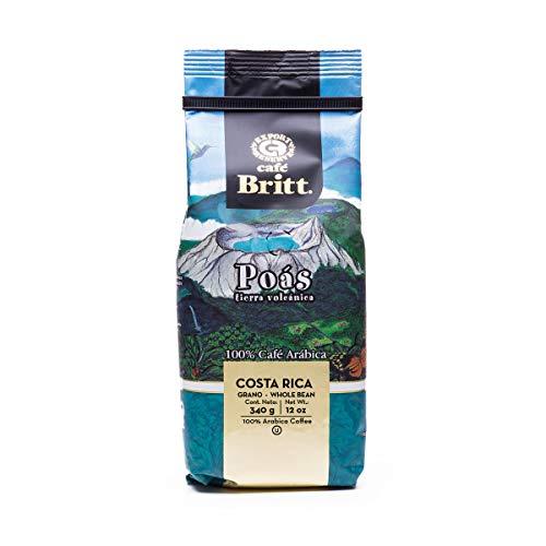 Cafe Britt Café Britt® - Costa Rican Poas Tierra Volcanica Coffee (12 oz.) (3-Pack) - Ground, Arabica Coffee, Kosher, Gluten Free, 100% Gourmet & Medium Light Roast