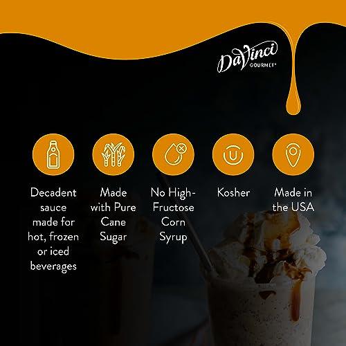 DaVinci Gourmet DaVinci Gourmet Sugar Free Chocolate Sauce, 64 Fluid Ounce (Pack of 1)