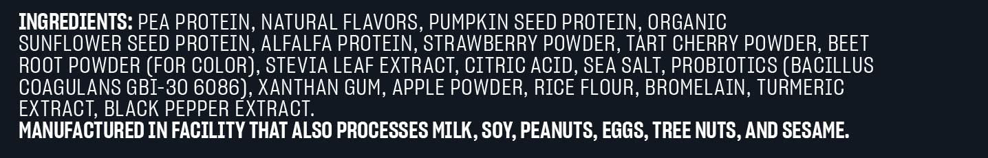 Vega Vega Premium Sport Protein Berry Protein Powder, Vegan, Non GMO, Gluten Free Plant Based Protein Powder Drink Mix, NSF Certified for Sport, 4lb 3 oz