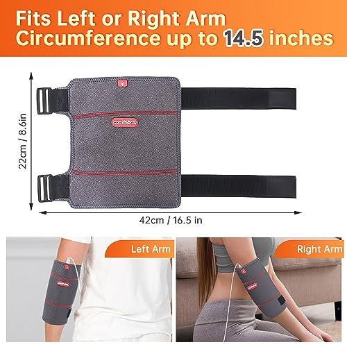 comfheat Comfheat Elbow Heating Pad Wrap for Joint Pain USB Heated Elbow Brace for Tendonitis and Tennis Elbow Portable Moist Heat Therapy Elbow Sleeve Adjustable Temperature (Non-Chargeable)