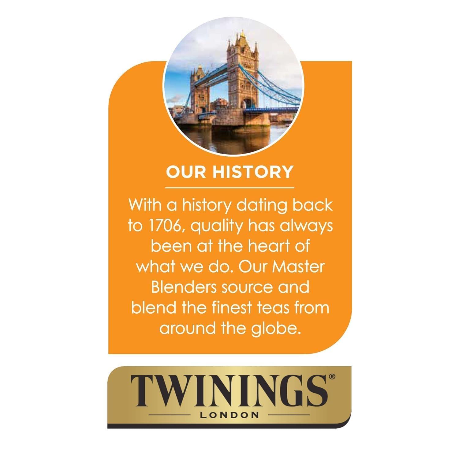 Twinings Twinings Decaf Earl Grey K-Cup Pods for Keurig, Decaffeinated Black Tea Flavoured with Citrus and Bergamot, 24 Count