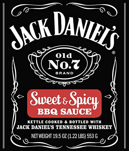 Jack Daniel's Jack Daniels, Barbeque Sauce Sweet & Spicy, 19.5 Ounce