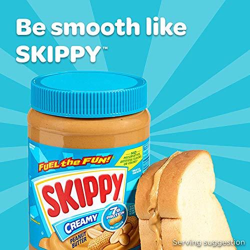 SKIPPY SKIPPY Creamy Peanut Butter, 16.3 Ounce (Pack of 8)