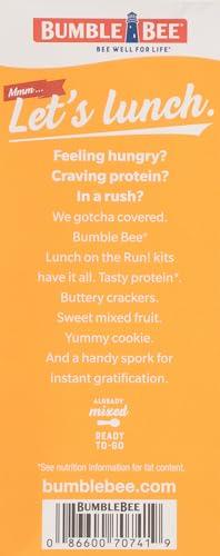 Bumble Bee Bumble Bee Lunch On The Run Chicken Salad with Crackers Kit, 8.2 oz - Ready to Eat, Includes Crackers, Cookie & Mixed Fruit - Shelf Stable & Convenient Source of Protein