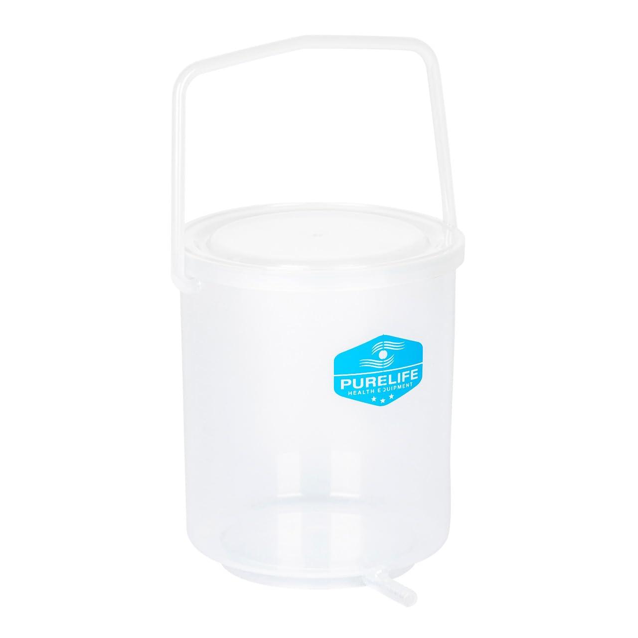 Purelife Enema Purelife \"Let\'s Get Started\" Coffee Enema Kit - 2 Qt Enema Bucket -- A USA Company - Best Plastic Enema Bucket Kit for Gerson Therapy - 1/2 Lb Organic Enema Coffee