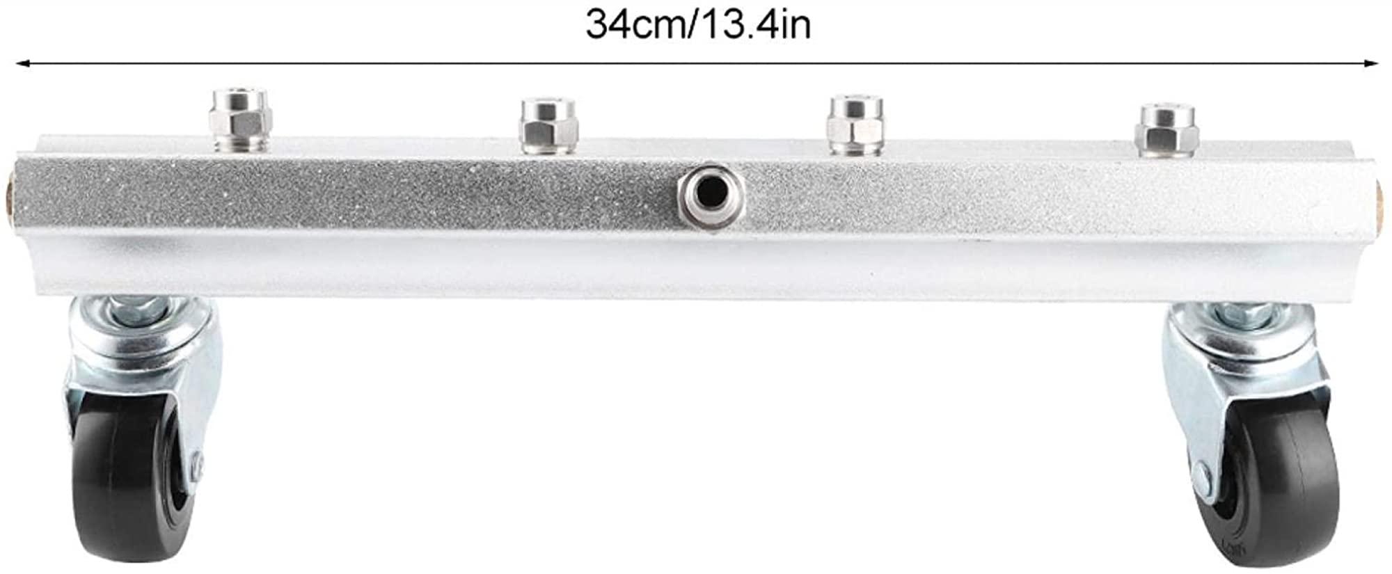 CHROX CHROX Under Car Washer,1/4inch Stainless Steel High Pressure Undercarriage Cleaner Under Car Wash Nozzle Cleaning Tools