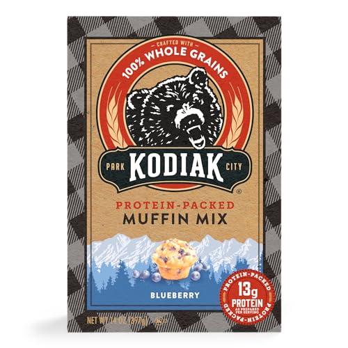 Kodiak Cakes Kodiak Cakes Muffin Mix, Blueberry, 14 Ounce, Pack of 6