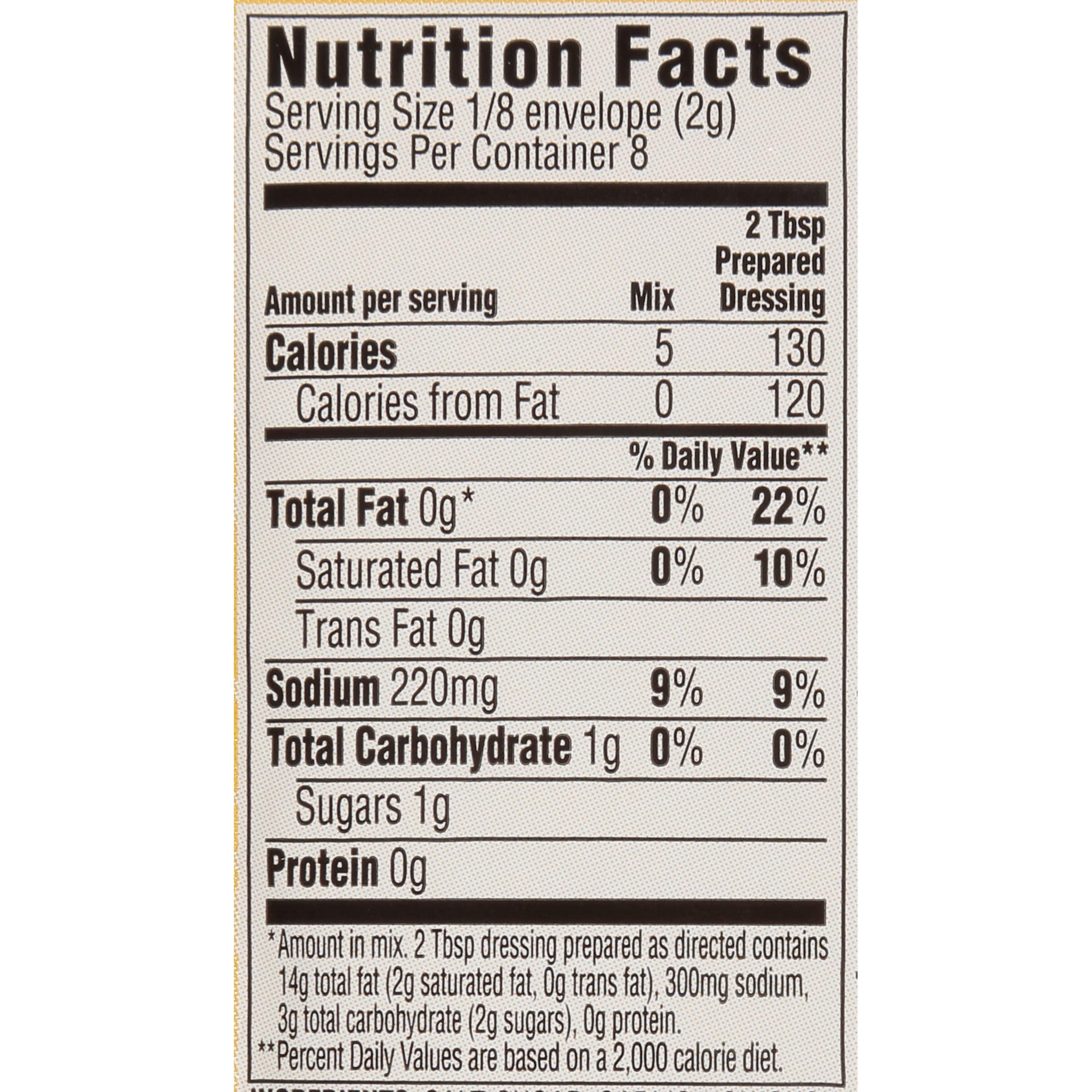 Good Seasons Good Seasons, Zesty Italian Dressing & Recipe Seasoning Mix, 0.6 Oz