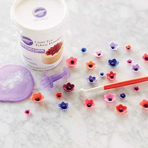 Wilton Wilton Fondant Gum-Tex Powder, For Decorators Working with Sugar Pastes, Helps Stiffen and Harden Fondant and Gum Pastes, 6 oz.