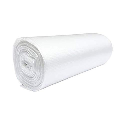 7-Almond 7-Almond 1.2 Gallon Clear Garbage Bags, Small Trash Bags 4.5-Liter Durable Disposable Trash Wastebasket Bags Can Liners for Office, Home Waste Bin, Bathroom, Kitchen (Clear, 250 Counts/5 Rolls)