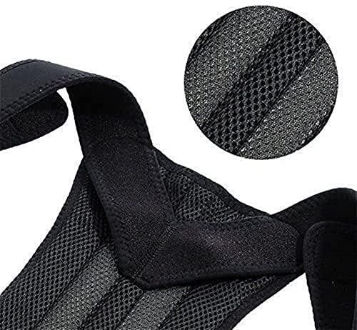 XFYJR XFYJR Back Posture Corrector for Women and Men,Medical Grade Posture Corrector Improve Posture and Reduce Back Pain,Re-Align Your Spine (Color : Black, Size : Large)